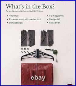 SILVERADO SLIM reNEW 9' TREE with CANDLELIGHT LED LIGHTS