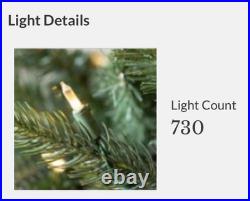SILVERADO SLIM reNEW 9' TREE with CANDLELIGHT LED LIGHTS