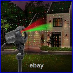 SUNFUCAN Laser Christmas Projector Lights Outdoor, Outdoor Garden Laser Light