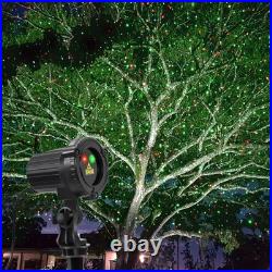 SUNFUCAN Laser Christmas Projector Lights Outdoor, Outdoor Garden Laser Light