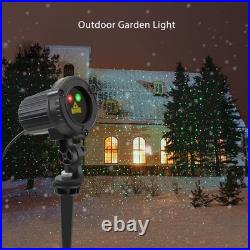 SUNFUCAN Laser Christmas Projector Lights Outdoor, Outdoor Garden Laser Light