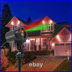 SUNFUCAN Laser Christmas Projector Lights Outdoor, Outdoor Garden Laser Light
