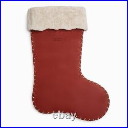 Saddleback Leather Co. Red Christmas Stocking Classic Collectible Decor Luxury