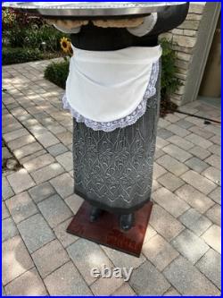 Sadie the Old maid life size prop Halloween statue Dobson the butler