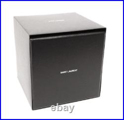 Saint Laurent Eiffel Tower Snow Globe Black & Gold Rare Limited Used JAPAN