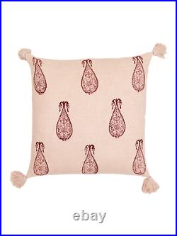 Samodh Plum Decorative Pillow Cover with Tassels