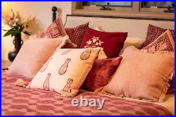 Samodh Plum Decorative Pillow Cover with Tassels