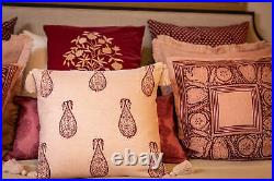 Samodh Plum Decorative Pillow Cover with Tassels