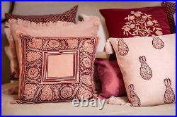 Samodh Plum Decorative Pillow Cover with Tassels