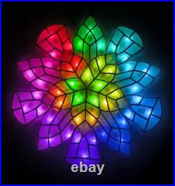 Sampabell 19 Filipino Parol Christmas Lantern with Color Changing RGB Lights