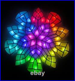 Sampabell 19 Filipino Parol Christmas Lantern with Color Changing RGB Lights