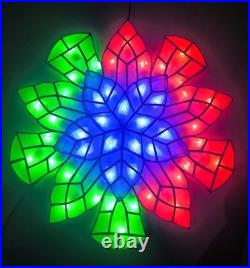 Sampabell 19 Filipino Parol Christmas Lantern with Color Changing RGB Lights