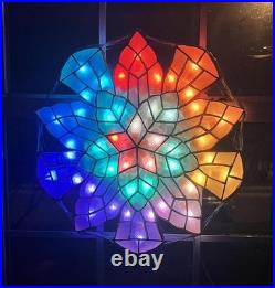 Sampabell 19 Filipino Parol Christmas Lantern with Color Changing RGB Lights