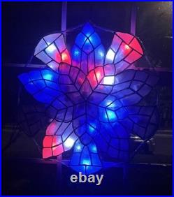 Sampabell 19 Filipino Parol Christmas Lantern with Color Changing RGB Lights