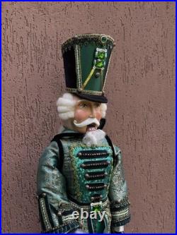 Sargent Sage Nutcracker 32'' Katherine's Collection