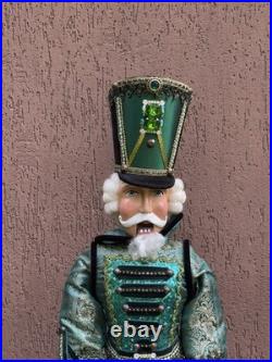 Sargent Sage Nutcracker 32'' Katherine's Collection