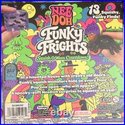 Schylling NeeDoh Funky Frights Squish-O-Ween 13-Item Halloween Advent Calendar