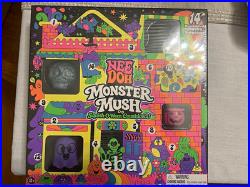 Schylling NeeDoh Monster Mush Halloween Door Advent Calendar, 14 Toys, Reusable