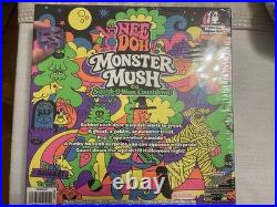 Schylling NeeDoh Monster Mush Halloween Door Advent Calendar, 14 Toys, Reusable
