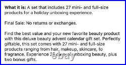 Sealed Sephora Favorites Advent Calendar 25 Days Of Beauty Must Haves 2024