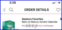 Sealed Sephora Favorites Advent Calendar 25 Days Of Beauty Must Haves 2024