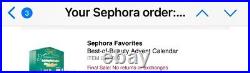 Sealed Sephora Favorites Advent Calendar 25 Days Of Beauty Must Haves 2024