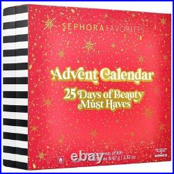 Sephora Favorites Advent Calendar 25 Days Of Beauty 2025 Holiday LIMITED Edition