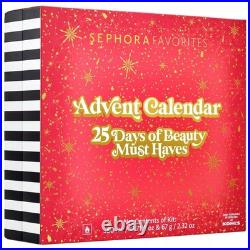 Sephora Favorites Advent Calendar 25 Days Of Beauty Holiday LE 2025