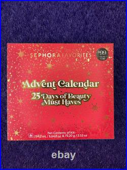 Sephora Favorites Advent Calendar 25 Days Of Beauty Holiday LIMITED Edition 2025
