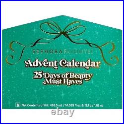 Sephora Favorites Advent Calendar 25 Days Of Beauty Holiday Limited Editon 2024