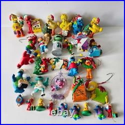 Sesame Street Ornaments LOT OF 31 Vintage Kurt Adler Muppets Workshop Elmo
