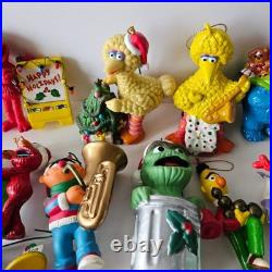 Sesame Street Ornaments LOT OF 31 Vintage Kurt Adler Muppets Workshop Elmo