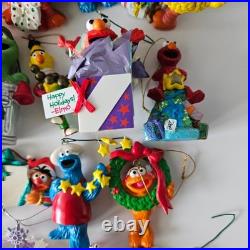 Sesame Street Ornaments LOT OF 31 Vintage Kurt Adler Muppets Workshop Elmo