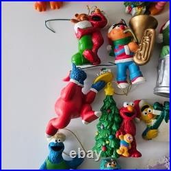 Sesame Street Ornaments LOT OF 31 Vintage Kurt Adler Muppets Workshop Elmo