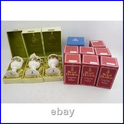 Set of 11 Royal Doulton Twelve Days of Christmas Goblets Limited Edition