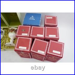 Set of 11 Royal Doulton Twelve Days of Christmas Goblets Limited Edition