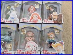 Set of (12) 1999 Enesco CVS Rudolph The Red Nosed Reindeer Misfit Toy Ornaments