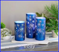 Set of 3 Celebration Hurricanes by Valerie
