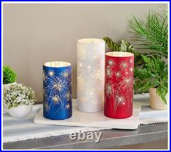 Set of 3 Celebration Hurricanes by Valerie