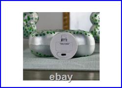 Set of 3 Illuminated Shamrocks With Confetti By Valerie