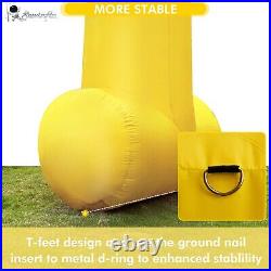 Sewinfla 20ft Inflatable ArchYellow with Start Finish Line Banners and Blower Sewinfla 20ft Inflatable ArchYellow with Start Finish Line Banners and Blower