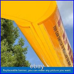 Sewinfla 20ft Inflatable ArchYellow with Start Finish Line Banners and Blower Sewinfla 20ft Inflatable ArchYellow with Start Finish Line Banners and Blower