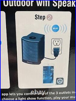Show Box #0677490 WIFI Speaker Control synchronize music lights Outdoor/Indoor