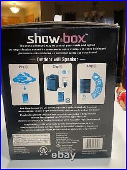 Show Box #0677490 WIFI Speaker Control synchronize music lights Outdoor/Indoor