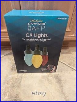 Show Home 24-Light LED Multi-Color C9 LED Christmas Lights-Rare-New Show Home 24-Light LED Multi-Color C9 LED Christmas Lights-Rare-New
