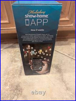 Show Home 24-Light LED Multi-Color C9 LED Christmas Lights-Rare-New Show Home 24-Light LED Multi-Color C9 LED Christmas Lights-Rare-New