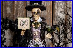 Skeleton Figurine Bone Dry Martini Halloween Decor Karen Didion