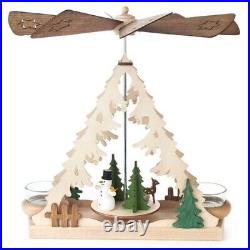 Snowman Christmas Tree German Pyramid