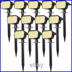 Solar Spot Lights Outdoor Waterproof IP65, 12 Pack 12 Pack, Warm White Solar Spot Lights Outdoor Waterproof IP65, 12 Pack 12 Pack, Warm White