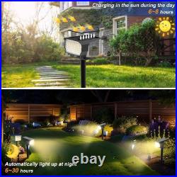 Solar Spot Lights Outdoor Waterproof IP65, 12 Pack 12 Pack, Warm White Solar Spot Lights Outdoor Waterproof IP65, 12 Pack 12 Pack, Warm White